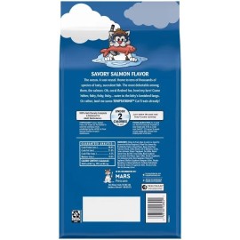 Temptations Savory Salmon Flavor Chewy and Crunchy Cat Treats - 48oz