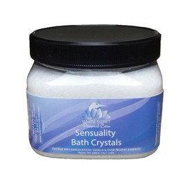 Sensuality Bath Crystals White Egret INC 16 oz Salt
