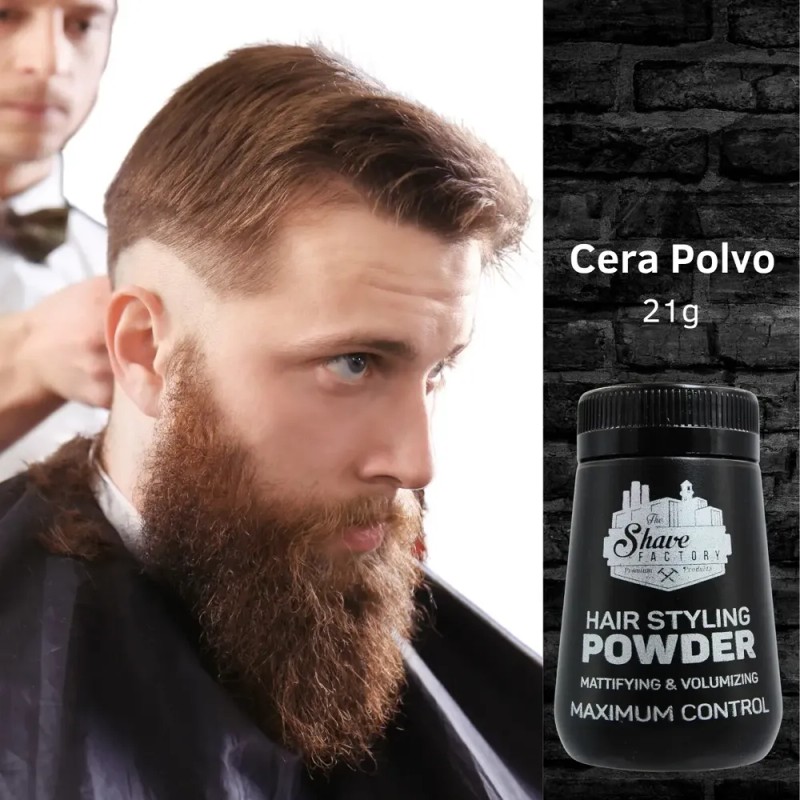 Cera En Polvo, Volumen, Mate Y Fijación A Tu Cabello