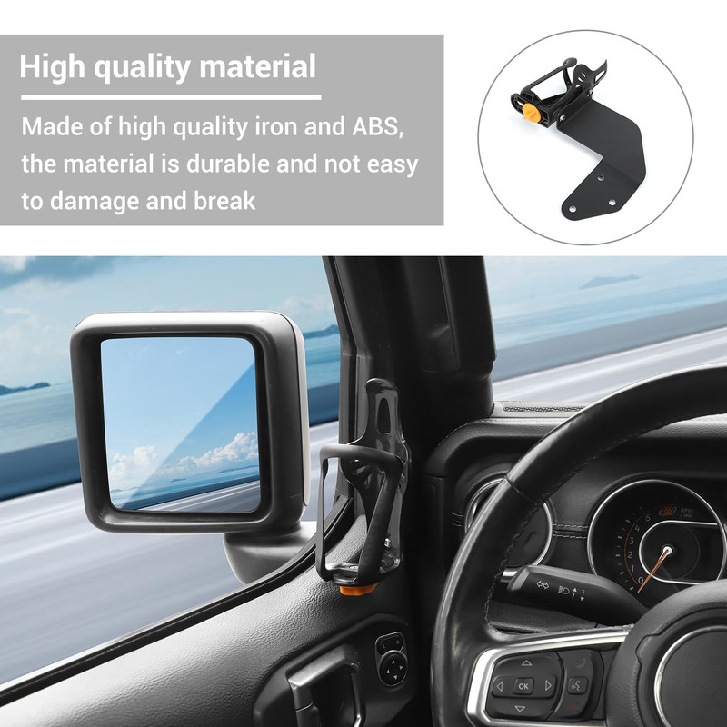 Hoolcar - Soporte para puerta compatible con Jeep Wrangler JL