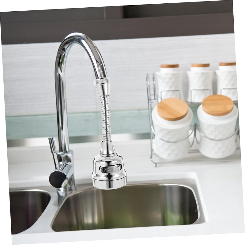 Extensor de Grifo de Cocina Giratorio 360° de ABS y