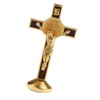 POFET Crucifix Jesus Christ Cross Statue Figurine For Car Home