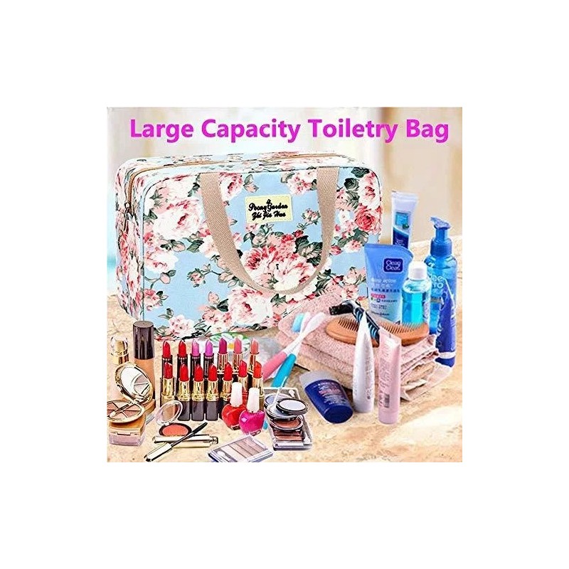 Hjkiopc Bolsa De Maquillaje Grande, Neceser Para Mujer, Bolsa De