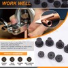 Rustark 14Pcs Double Flares Adapters Tool Kit Replacement Head Fit