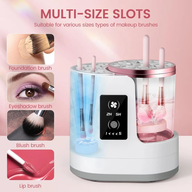 Máquina Limpiadora Y Secadora De Brochas De Maquillaje, Usb