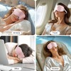 LitBear 100% 22 Momme Mulberry Silk Sleep Mask - 3D