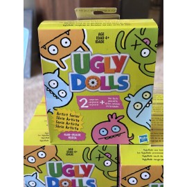 Hasbro New Ugly Dolls Artist Series Mini Plush Stuffed Toy + 2 Surprises by Hasbro