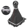 PU Leather Gear Shift Knob with Dustproof Cover Boot