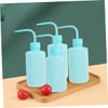 Healeved 4Pcs Squeeze Rinse Bottle for Eyelash Extensions Salad Jam