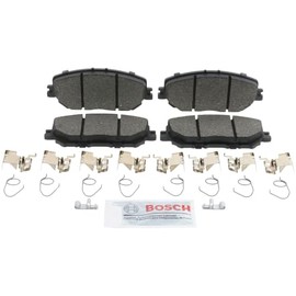 BOSCH BC2375 QuietCast Premium Ceramic Disc Brake Pad Set - Compatible with Select Nissan Rogue; FRONT