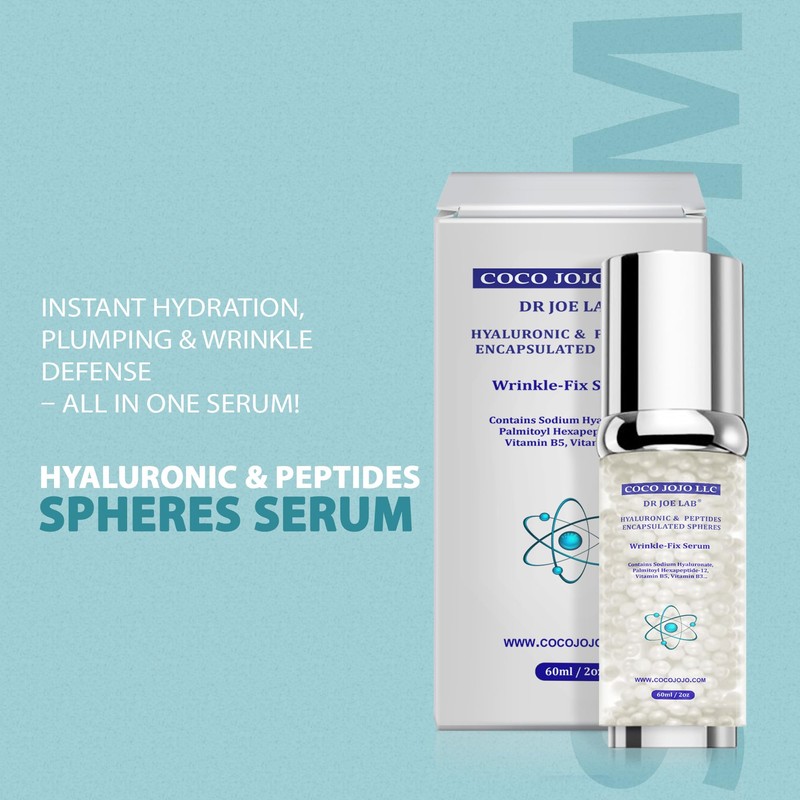 Hyaluronic & Peptides Encapsulated Spheres Serum – Advanced Formula with