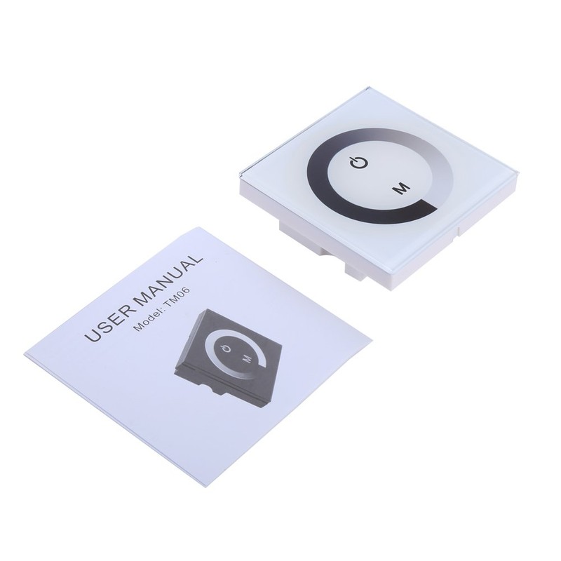 Controlador de Interruptor de Pared con Atenuador de Panel Táctil