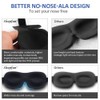 AMAZKER Máscara para Dormir Invisible Alar Deep Orbit 3D, Ultraligera