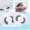 Magnetic Eyelashes Natural Look, Reusable Magnetic Lashes Kit with Applicator,