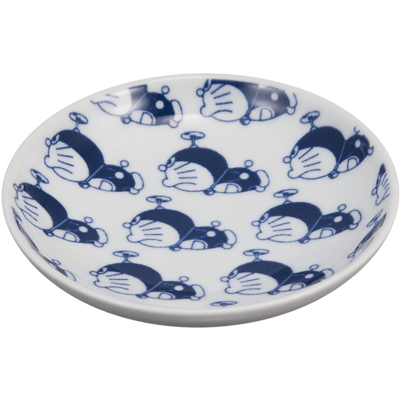 Kaneshotouki 009177 Doraemon Hasamiyaki Plate, Small Plate, Diameter 3.9 inches
