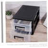 MAGICLULU 2pcs Office Storage Organizer Set Makeup Sundry Box Closet