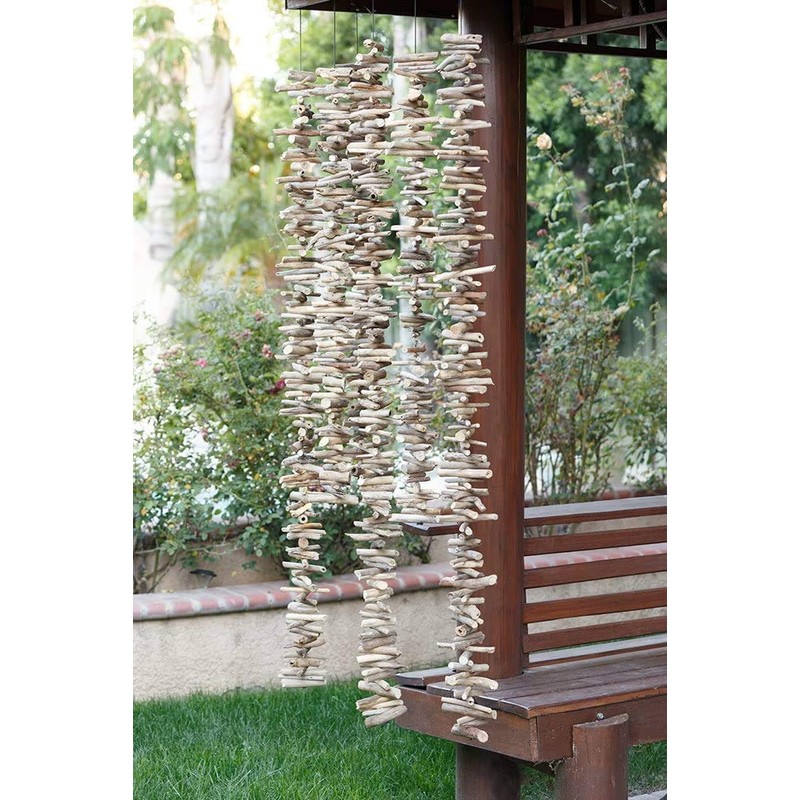 Natural Weathered Drift Wood Garland Decor (6ft)