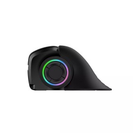 MOJO Master Grip Rechargeable Silent Vertical Mouse - Triple Mode Bluetooth Wireless