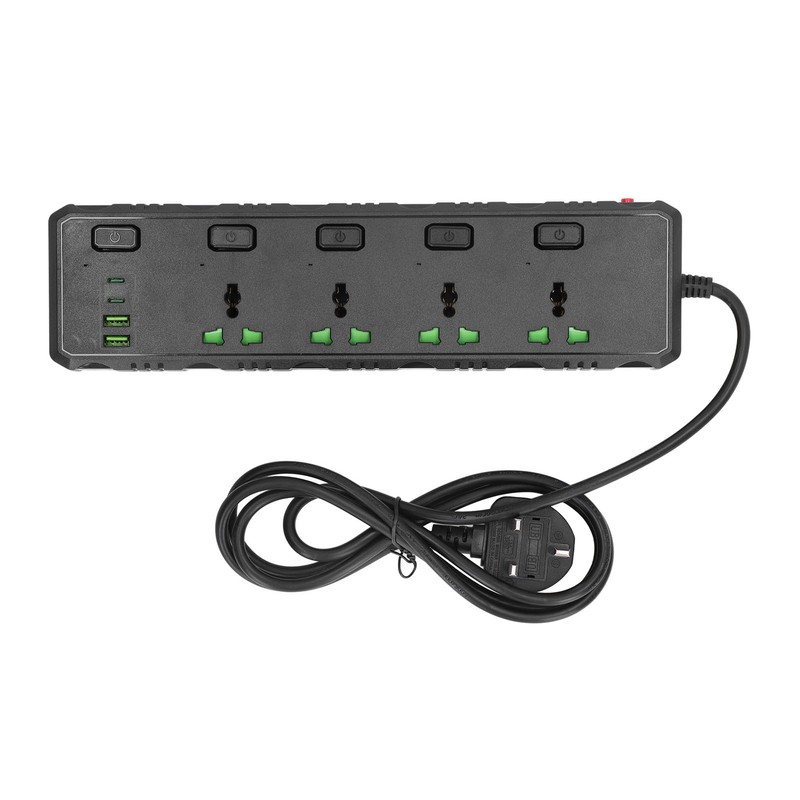 Power Strip Multifunction Universal USB PD PD Interface 110‑265V for