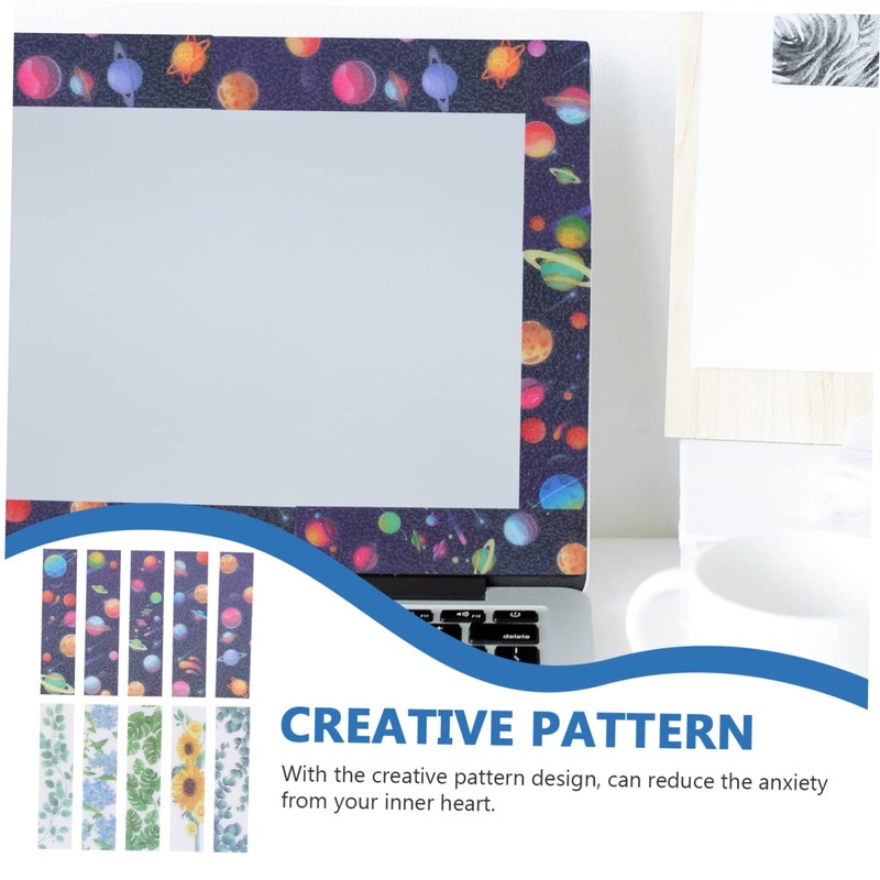 SHOWERORO Calm Sticker Pack 10pcs Anxiety Reduction Decals Pressure Relief