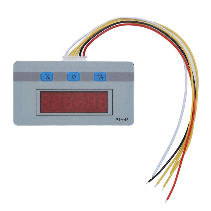Digital Counter 1‑999999 Auto Detection Tally 5‑24V YF‑16 for Industrial