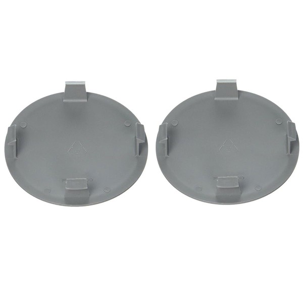 LEFITPA 2 Pack Replacement 555906 Vacuum Cleaner Hub Cap Rear