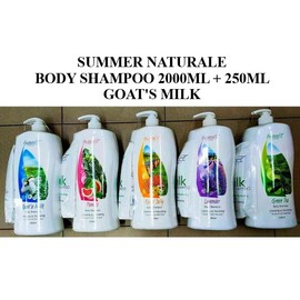 Summer Naturale Body Shampoo 2000ml + Goat Milk Body Wash 250ml