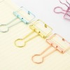 Hollow Out Paper Binder Clip Invoice Bill Clip Office Supplies