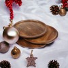 Alpha Living Home wood appetizer plate, wood appetizer plate sets,
