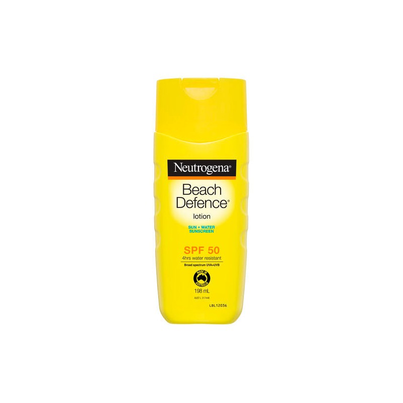 Neutrogena Beach Defence Sunscreen Water Spf 50 198g