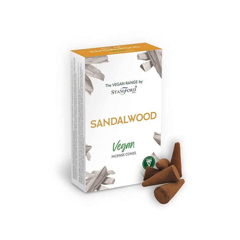 Stamford Vegan Rich Musk Incense Cones-90 Cones (Sandalwood)