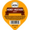 Heinz Honey Mustard Single Serve Packet (2 oz Packets, Pack of 60)