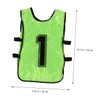 BIUDECO 6Pcs Open Sided Practice Vests for Soccer Football Basketball