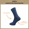 GAWILO Herren BASIC Socken aus 100% reiner Baumwolle (12 Paar)
