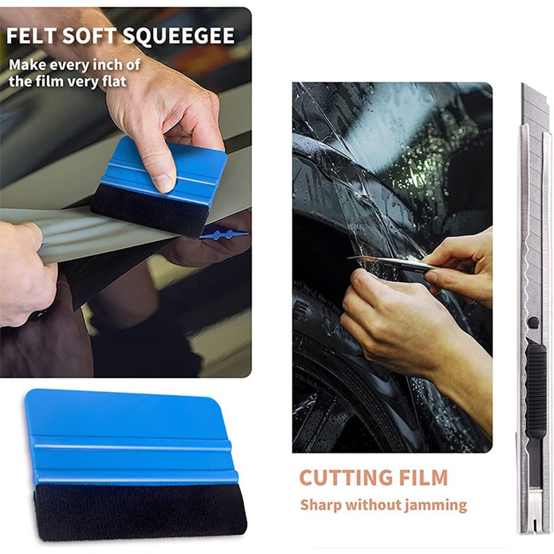 Car Wrapping Film Application Tool Kit, Car Wrapping Film Application