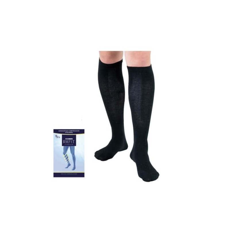 Medical Elastic Stockings Rex Fit Men's High Socks Medium Pressure