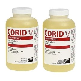 Huvepharma Corid 9.6% Oral Solution 16oz  2 Pack