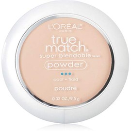 L'Oreal True Match Powder, Natural Ivory [C2], 0.33 oz (Pack of 3)