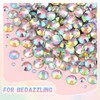 30000Pcs Resin AB Rhinestones for Bedazzling Crafting with b7000 Jewelry