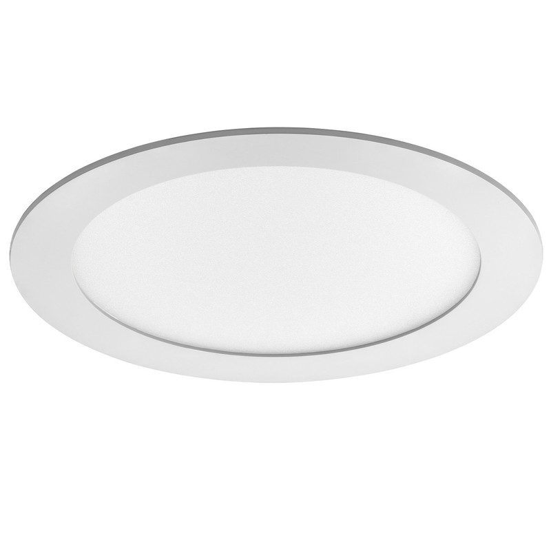 Auraglow 18w LED Circle Slim Panel Downlight Office Ceiling Light