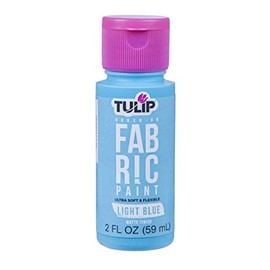 Tulip Brush-On Fabric Paint 2oz, Matte Light Blue, As Detailed, One Size