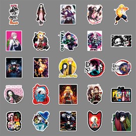 Anime and Cool Stickers 100 Pieces | Stickers for Adults, Car, Laptop, Water Bottles, Stickers for Teens, Cute Stickers