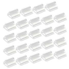 Maitys 24 Pcs Plastic Game Piece Card Stands Holder Plastic Board Pieces Markers DIY Playing for Board Game Party Favor(Transparent)