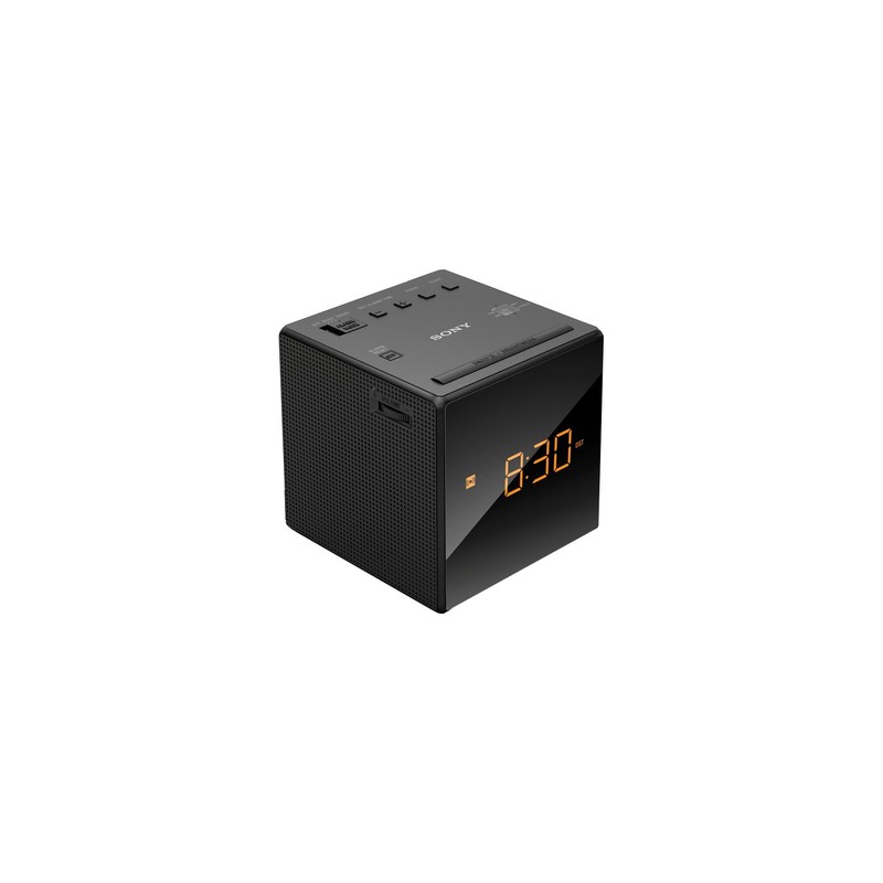 Sony ICF-C1 Alarm Clock Radio LED Display Alarm - Black