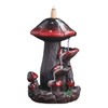 Mushroom Backflow Incense Burners Handcrafted Exquisite Details Resin Backflow Incense
