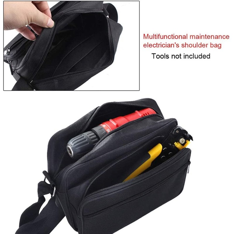 Tool Bag Organiser, Thickened Canvas Holder, Storage Case, Single Shoulder