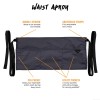 Under NY Sky Waist Apron - 3 pockets, Durable Twill