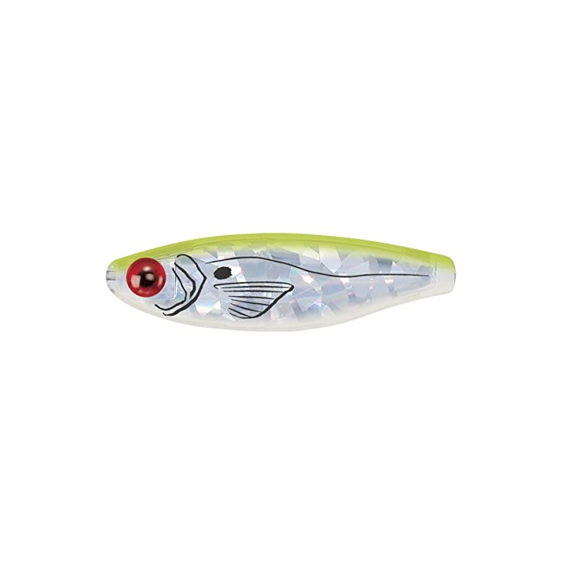 Mirrolure S25MR-CFPR S3 Catch 5 Suspend Chat Bk/PRL/Silver 3.5in 3/4oz