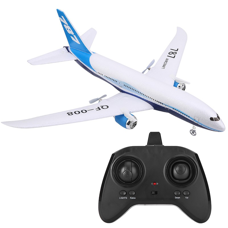 DIY Simulation QF008 Glider RC Remote Control Airplane 2.4G EPP