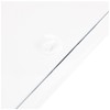 Upmann Steel Galvanised Inspection Door Softline White with Square Lock,